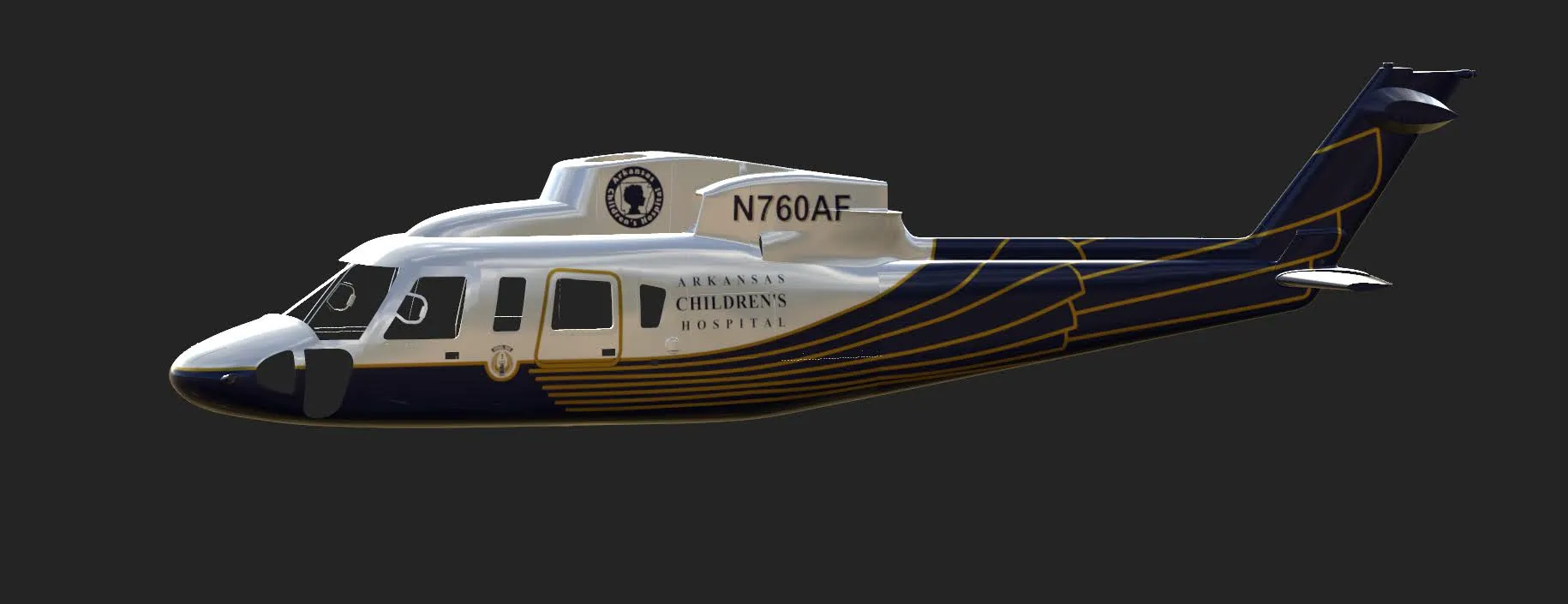 Arkansas Children's Hospital Sikorsky S-76 Fleet