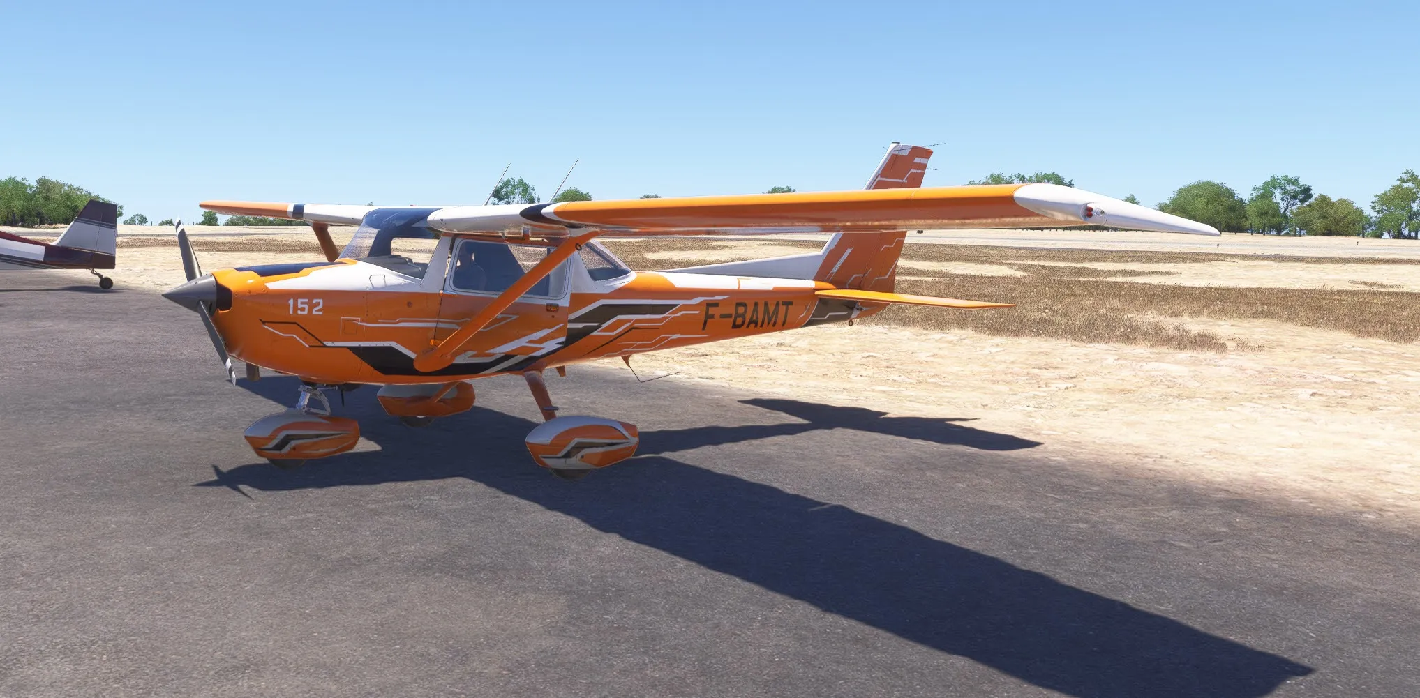 Cessna 152 Cyber-Geometric Livery (F-BAMT)