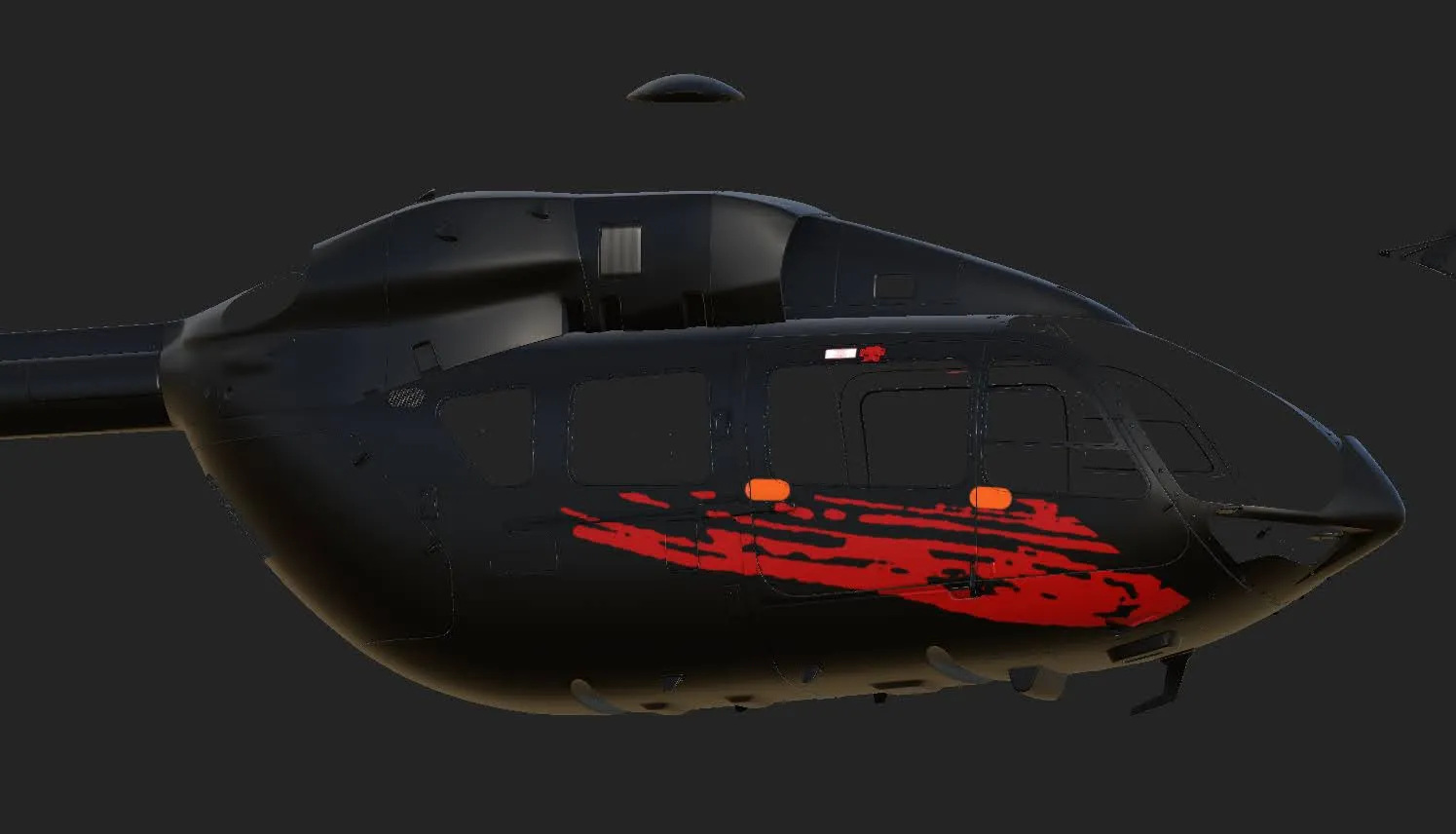 Airbus H145 HB-XNL Base Red Layer Mapping