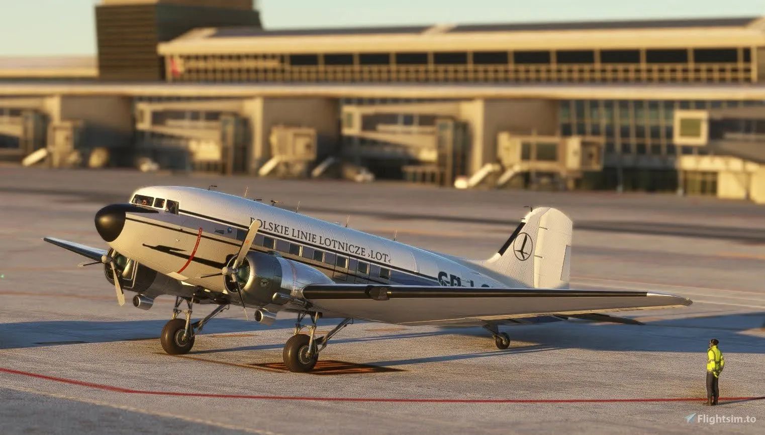 Polskie Linie Lotnicze LOT Douglas DC-3 Historic Livery