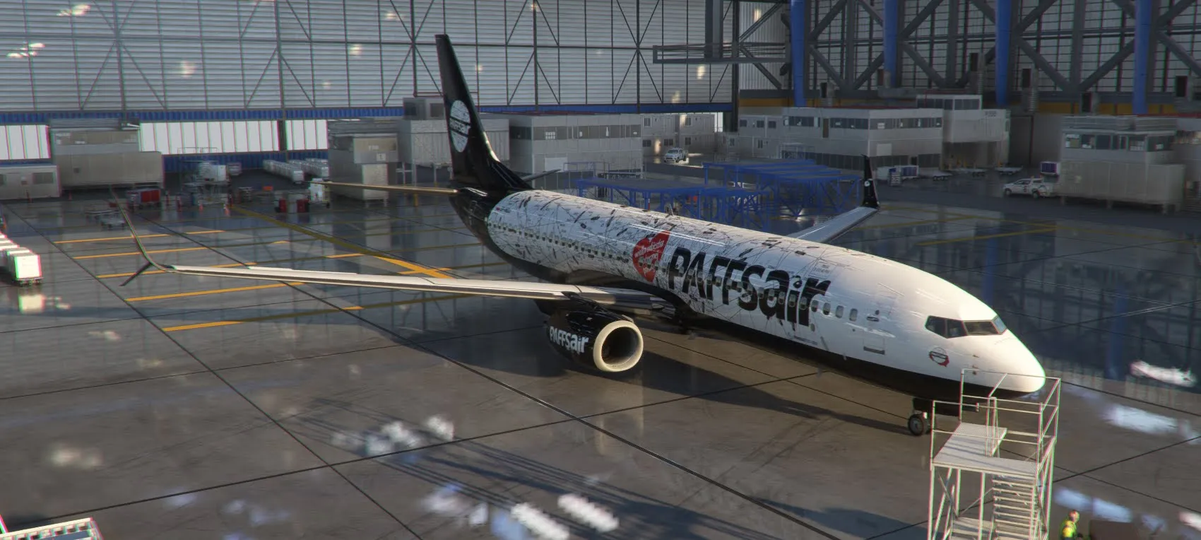 Paffsair Boeing 737-800 WOŚP Charity Special Edition