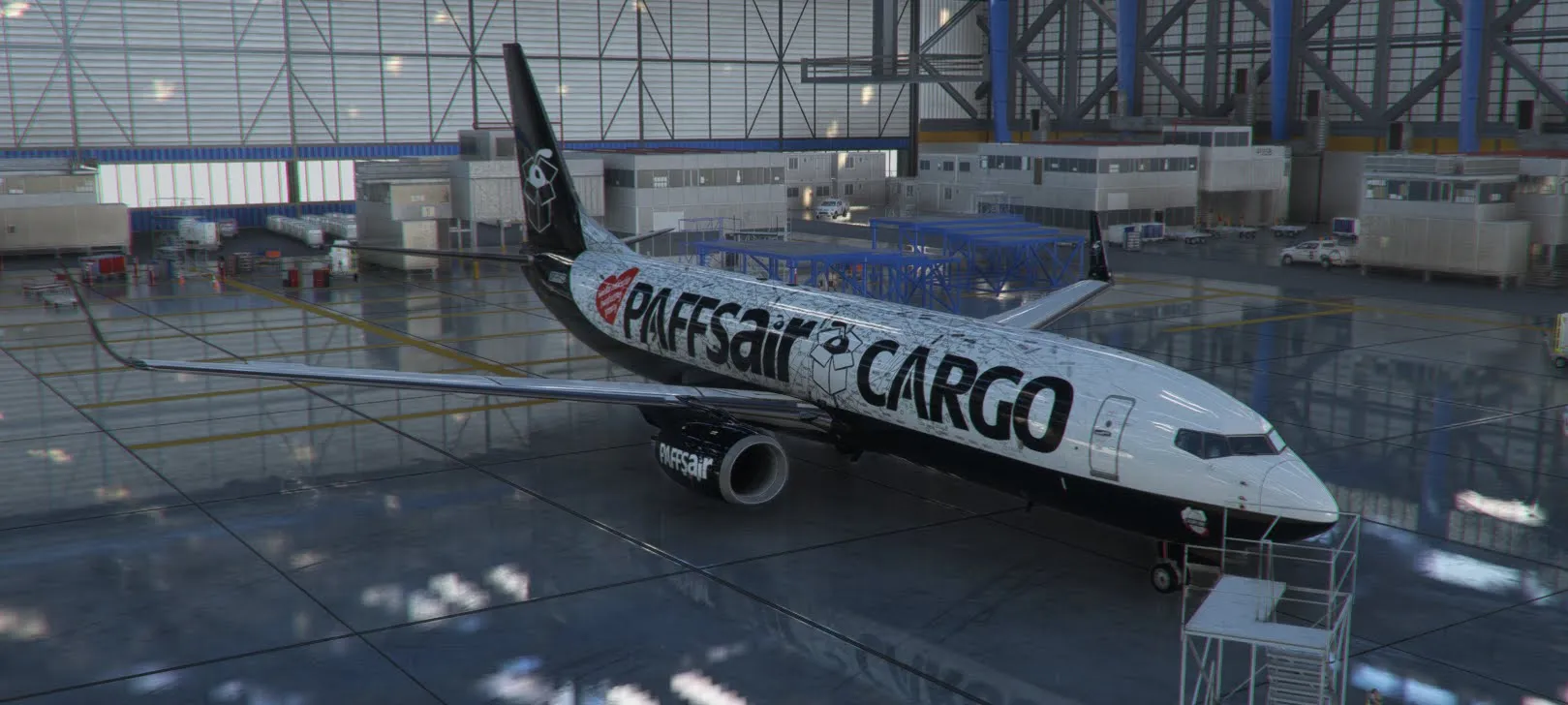 Paffsair Cargo Boeing 737-800BCF WOŚP Edition