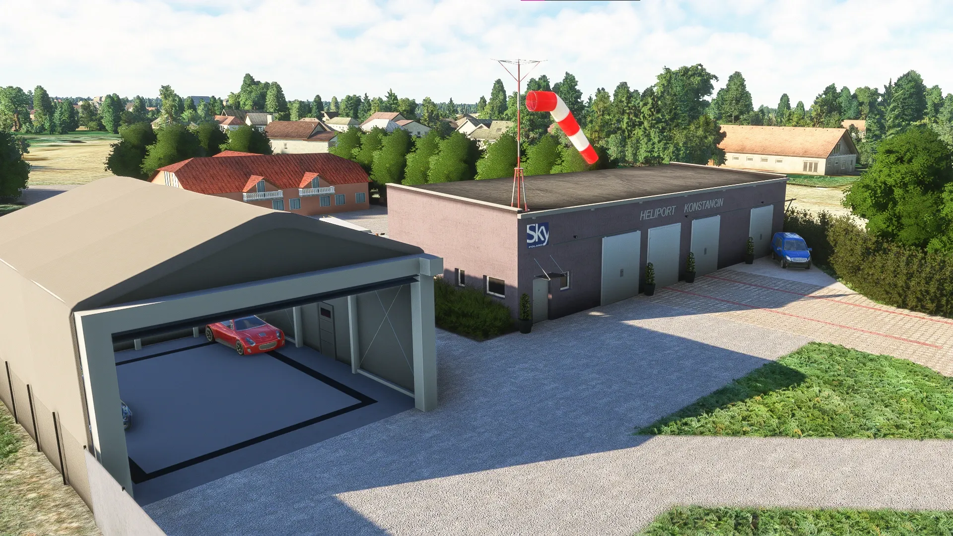 EPKH Konstancin Hangar & Vehicle Details