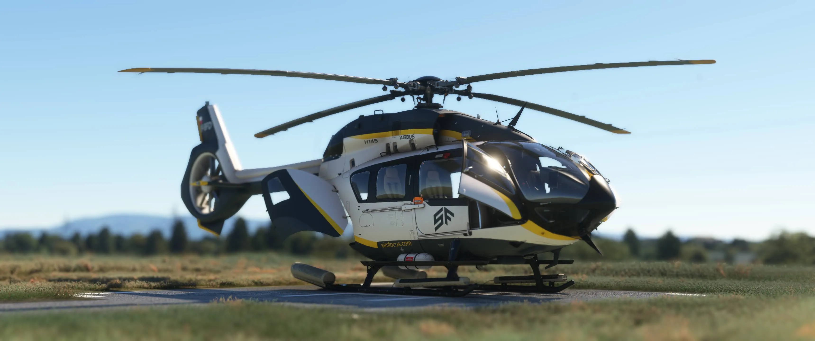 SimFocus Scenery Brand Demonstrator Airbus H145