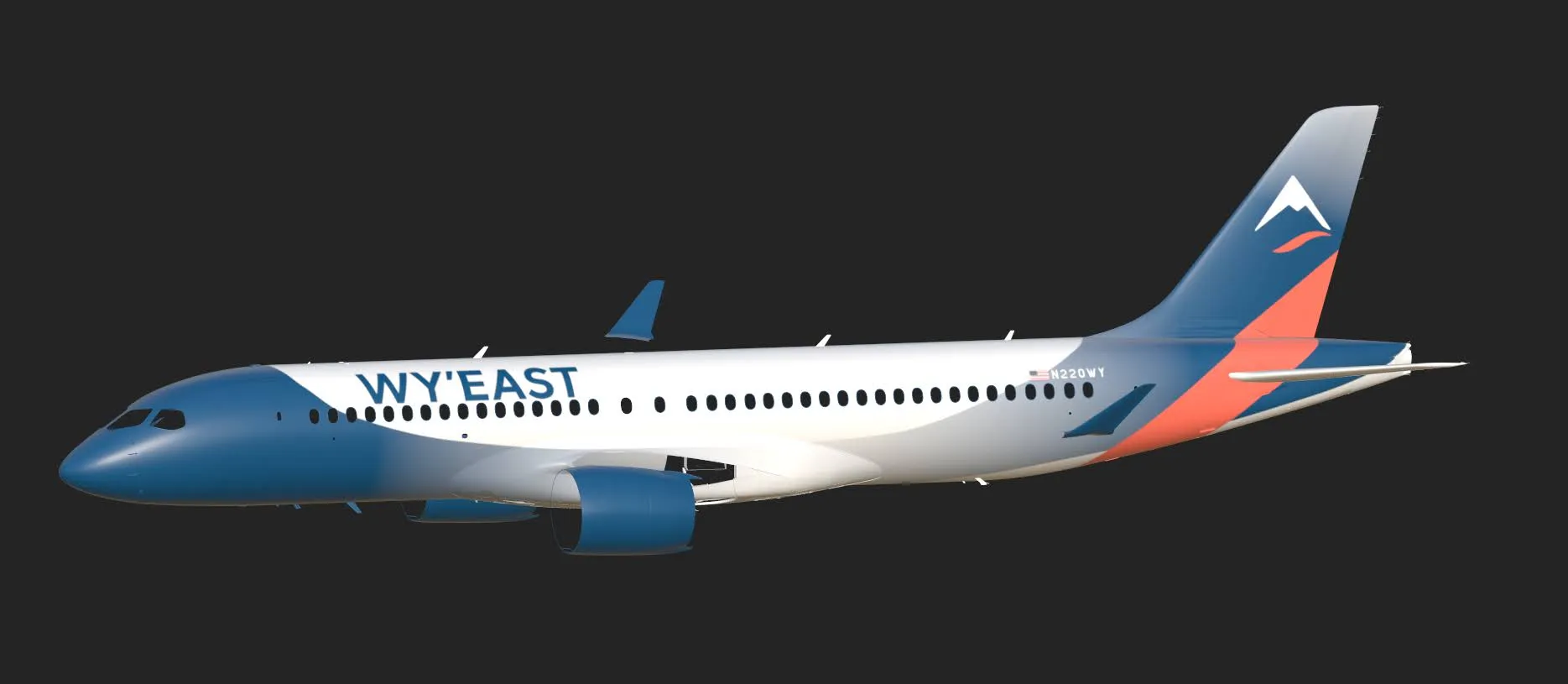 Wy'east Virtual Airline Airbus A220